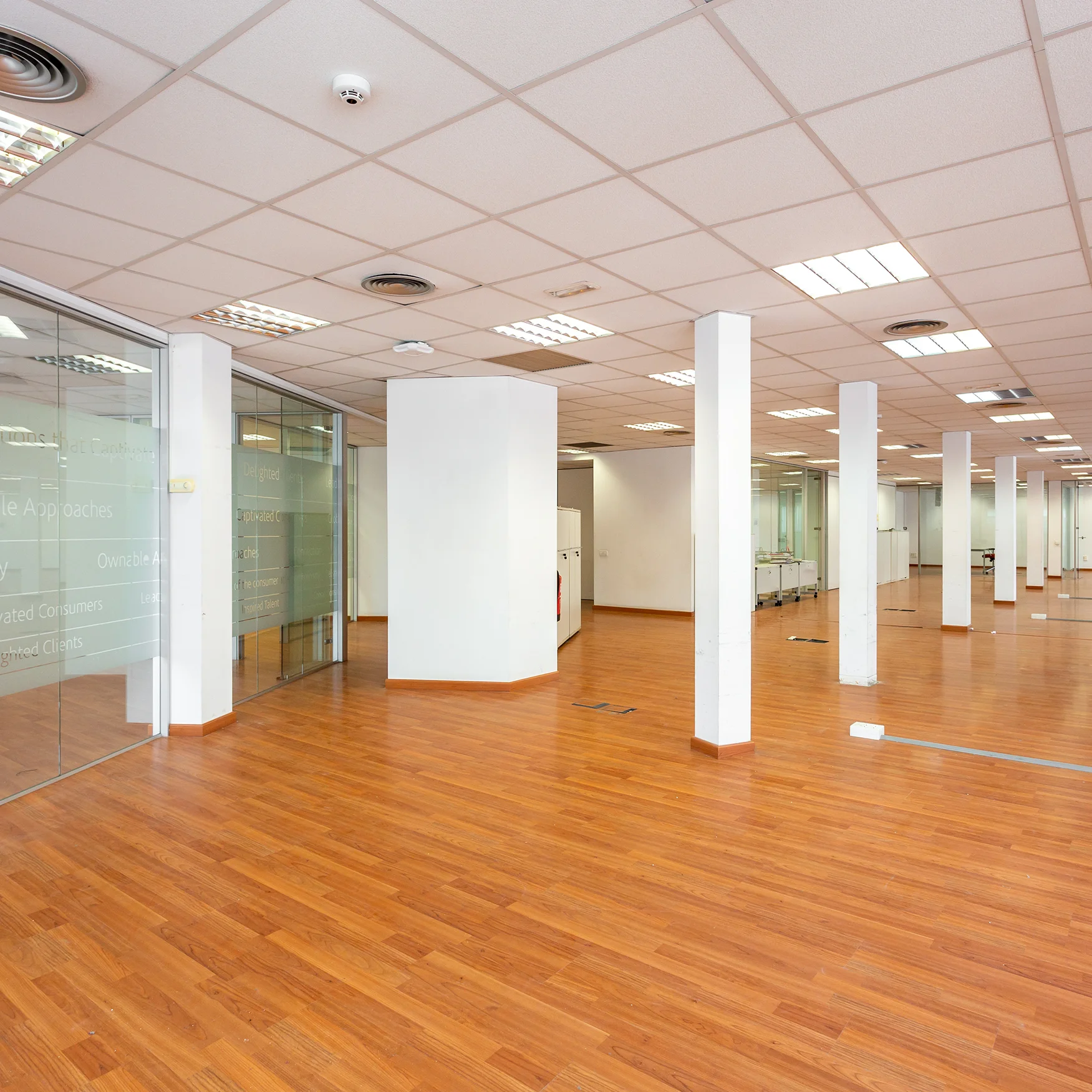 office space completely built out